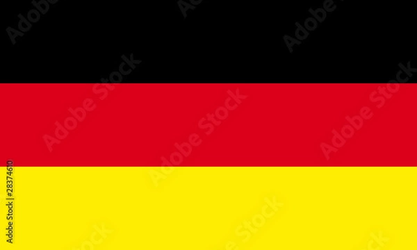 Fototapeta Deutschland Flagge