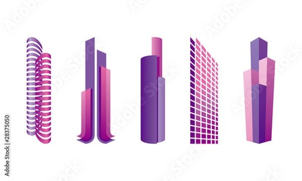 Fototapeta modern towers