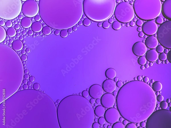 Fototapeta ABSTRACT BUBBLE OIL