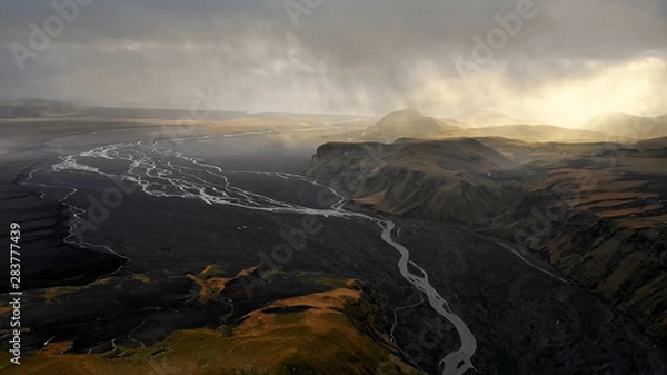 Obraz Iceland by dron