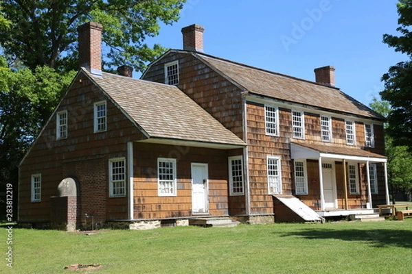 Obraz A colonial home.