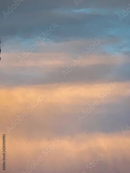 Obraz sunset in the sky