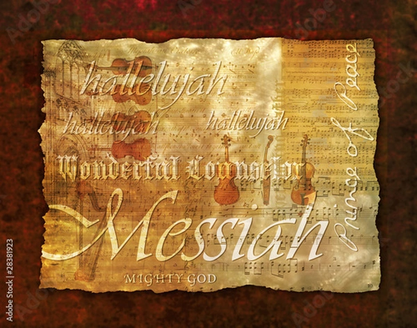 Obraz Messiah Montage Background