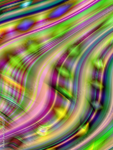 Fototapeta multicoloured abstract wavy background(1)