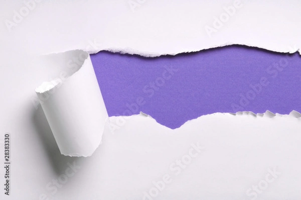 Fototapeta ripped paper