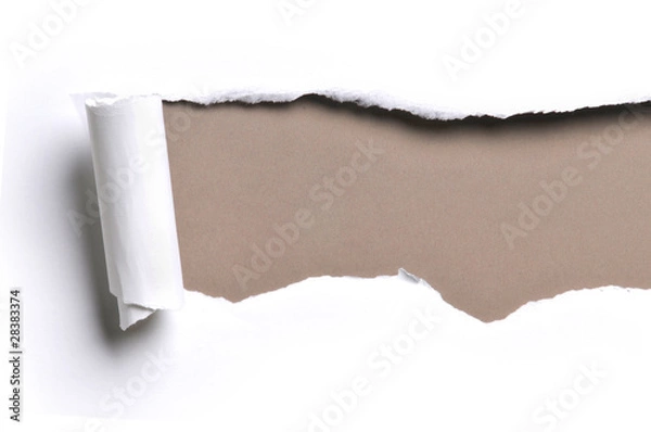 Obraz ripped paper