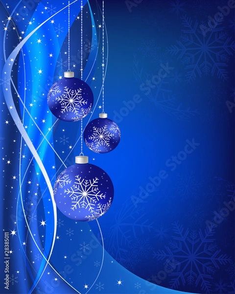 Obraz christmas background