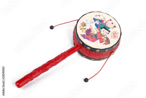 Obraz Chinese rattle drum