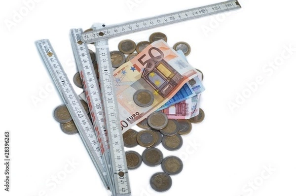 Obraz Euro Baugeld