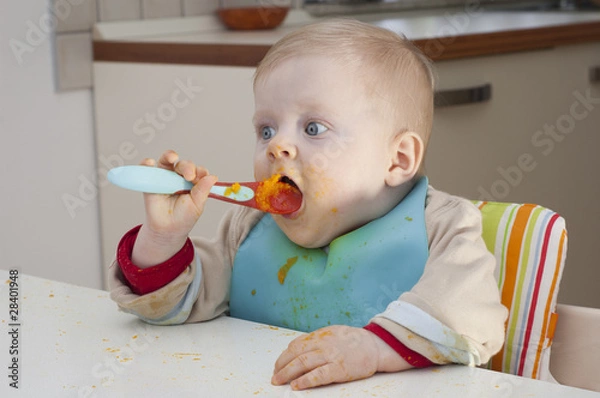 Obraz Kid With the Spoon