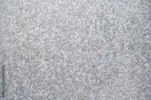 Fototapeta Galvanized steel plate for background,texture of galvanized iron roof plate backdrop pattern.