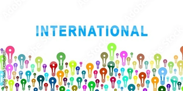 Obraz Banner with text