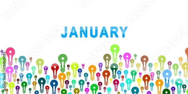 Fototapeta Banner with text