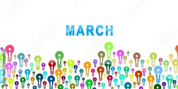 Fototapeta Banner with text