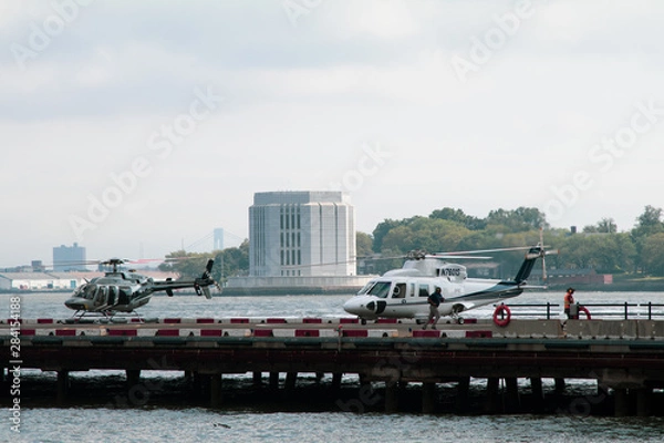 Fototapeta Helicopters