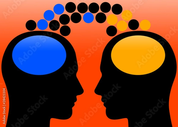 Obraz colored intercommunion