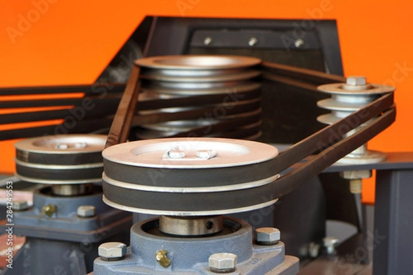 Fototapeta Image belt drive.