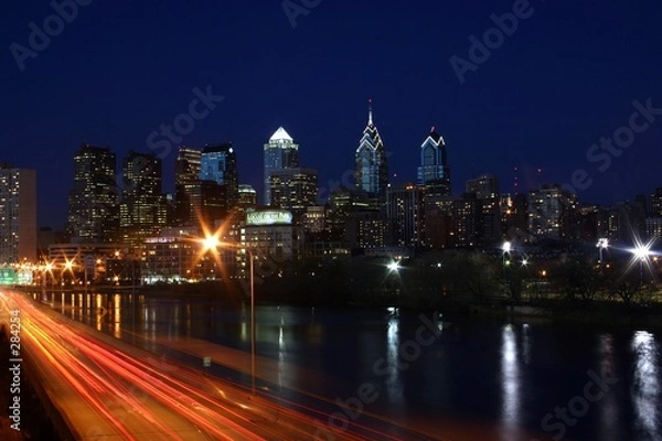 Obraz philly at night