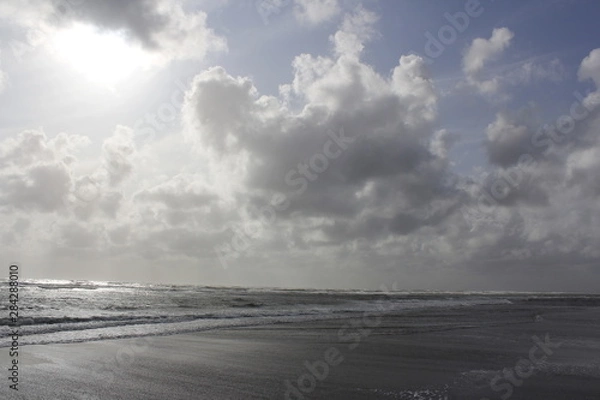 Obraz clouds over the sea