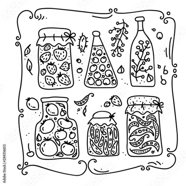 Obraz SummerLoveDoodle-01