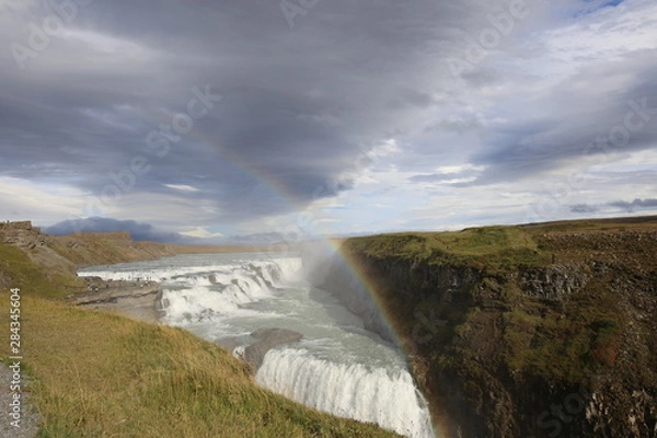 Fototapeta Gullfoss 아이슬란드 여행 굴포스 폭포