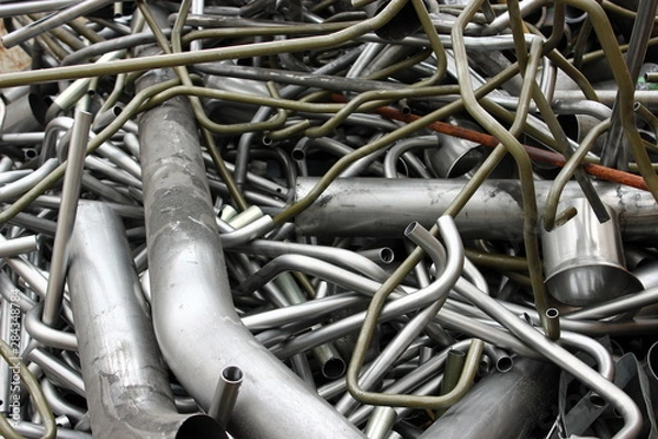 Obraz  Metal waste