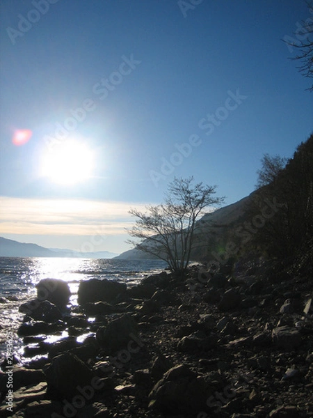 Obraz loch ness, scotish highlands