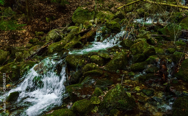 Obraz  РУССКИЙ Горный ручей 12 / 10000 АНГЛИЙСКИЙ Перевести вGoogleBing Mountain stream