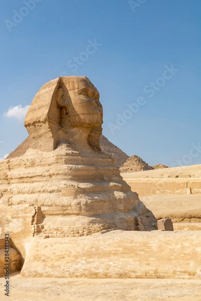 Obraz pyramids of giza in egypt