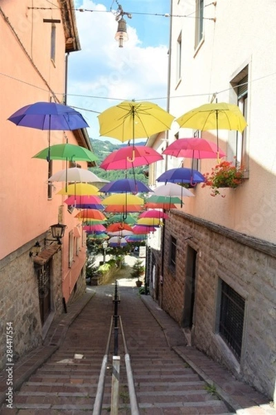 Obraz Ombrelli sospesi 