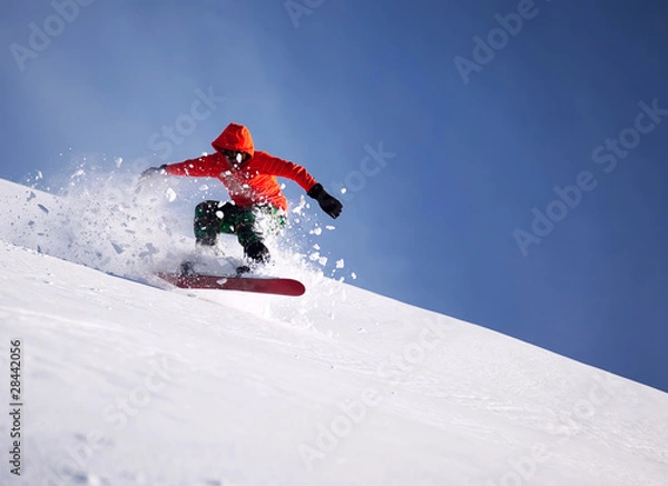 Obraz Snowboarder
