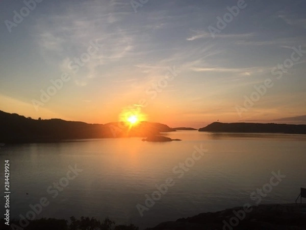 Obraz sunset over the sea