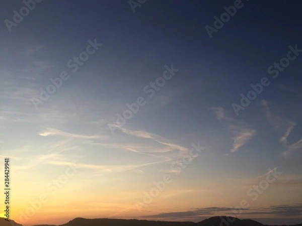 Obraz sunset over the sea