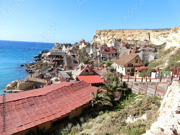 Obraz Malta,popeyevillage