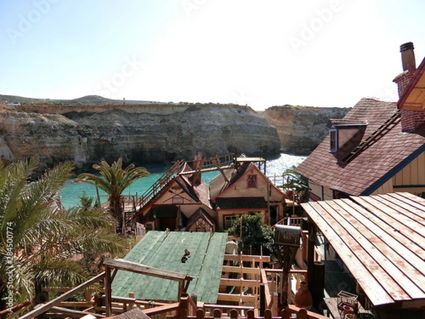 Obraz Malta,popeyevillage