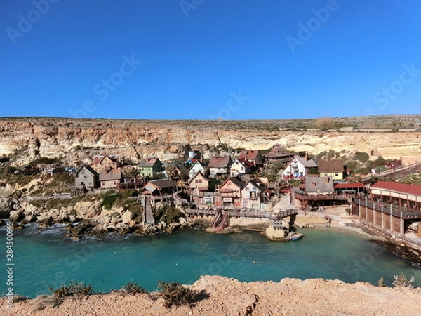 Obraz Malta,popeyevillage