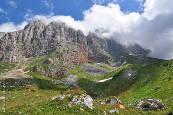 Fototapeta mountain landscape in the mountains
