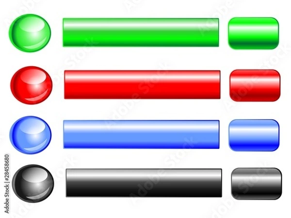 Fototapeta buttons for Web sites