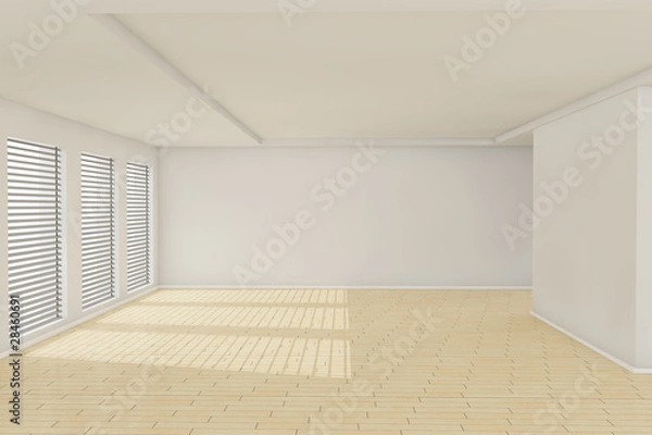 Obraz Abstract empty room