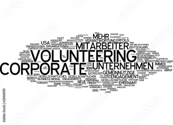 Fototapeta Corporate Volunteering