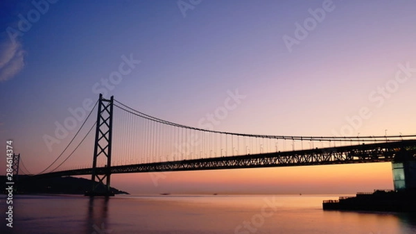 Fototapeta 明石海峡大橋