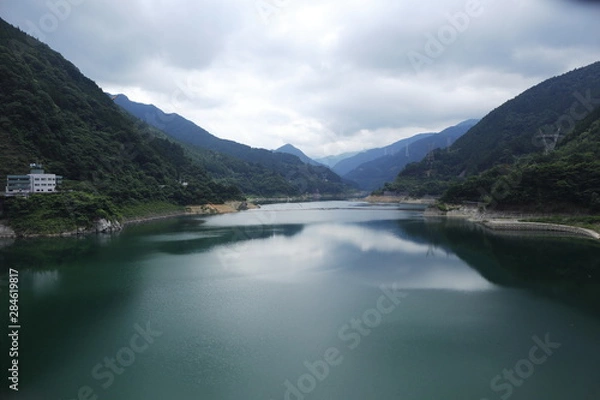 Fototapeta 日本　秩父の浦山ダム