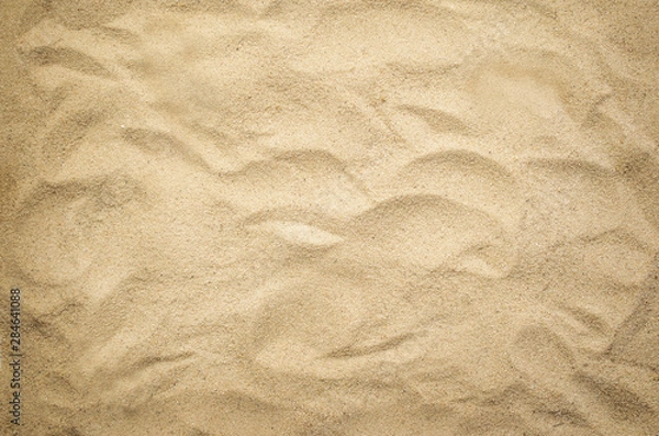 Obraz Beach sand texture background, summer