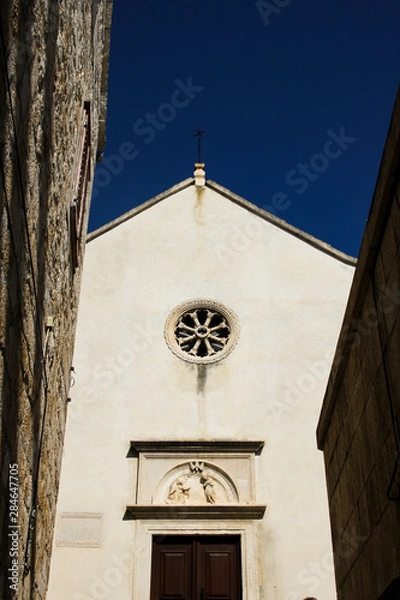 Fototapeta Hvar architecture and narow streets