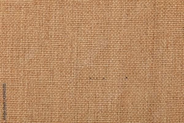 Fototapeta Burlap fabric texture use for background