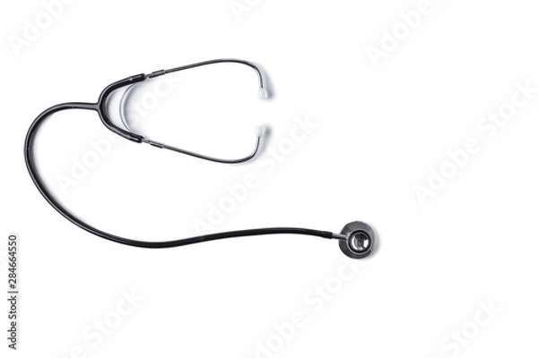 Obraz Stethoscope isolated on white background