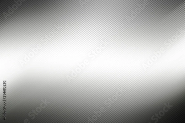 Fototapeta The gray and silver are light black with white the gradient is the Surface with templates metal texture soft lines tech gradient abstract diagonal background silver black sleek with gray and white.