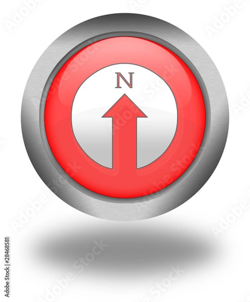 Obraz Bouton Boussole