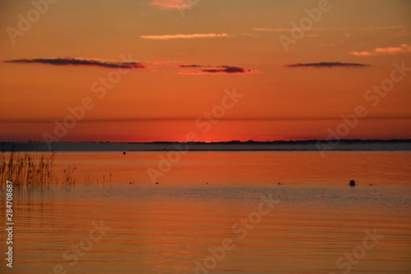 Obraz Sonnenaufgang am See