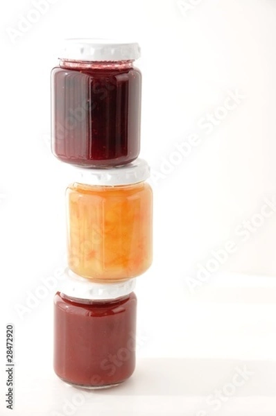 Fototapeta 3色のジャム